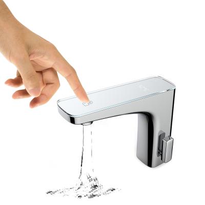 China Water Saving Thermostatic Faucet Kitchen Faucets Sensor Wash Basin Automatic Water Mixer Faucet for sale