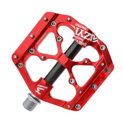 China Shiny Light Weight Waterproof Custom Bike Pedals Small Aluminum Mtb Mountain Bike Pedals for sale