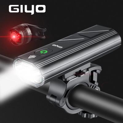 China Aluminum Alloy Bike Light Front USB Rechargeable Bicycle Flashlight Bike Headlight for sale