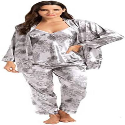 China New Design Wholesale Wearable Plus Size Pajamas Designer Comfortable Pajamas Women Super Soft Sleepwear for sale