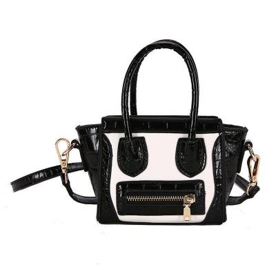 China Cute Fashion Designer Cross - Body Handbags For Girls Fashion Stone Pattern Luxury Mini Handbags Female Handbags PU For Women for sale