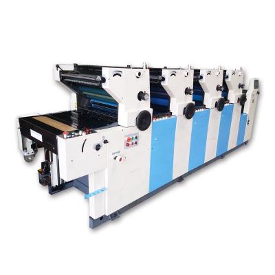 China Bill Printer Lower Price ZR447II 4 Color Mini Offset Printing Machine Used Automatic Offset Printing Machine for sale