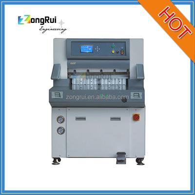 China zongrui 2016 new ZR660 ZG660 offset printing machine equipment matching paper slitter for sale