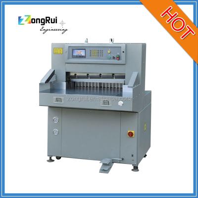 China 500mm 2016 new zongrui ZR660DL-7 offset printing machine equipment a4 matching paper cutting machine for sale