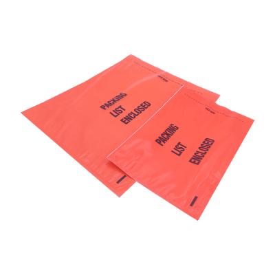 China Self Adhesive Envelope Transparency Waterproof Packing List A5 Envelope Documents Enclosed Wallets Shipping Label Envelopes for sale