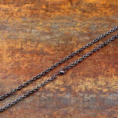 China Wholesale Cool Men Titanium Steel CLASSIC Steel Soldier SS8-BN1073 Long Chain Necklace For Men for sale