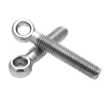 China Good machinery quality din444 stainless steel A2 A4 hinged eye bolt for sale