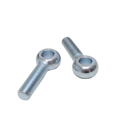 China Din444 Galvanized Steel Forged Long Eye Bolts for sale