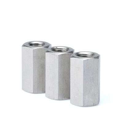 China Retail Industry Coupling Long Nuts Stainless Steel DIN 6334 Long Nut for sale