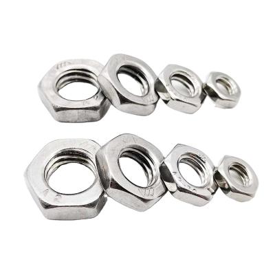 China Factory Supply Heavy Industry DIN439 Stainless Steel A4-70 Thin Hex Nut Directly for sale