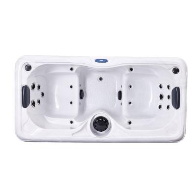 China Modern European Style Indoor Bathroom 2 Person Whirlpool Spa Tub For Hotel for sale