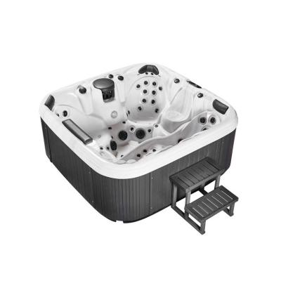 China New Design Modern Villa 5 Person Outdoor Hottub Spa With Fan System for sale