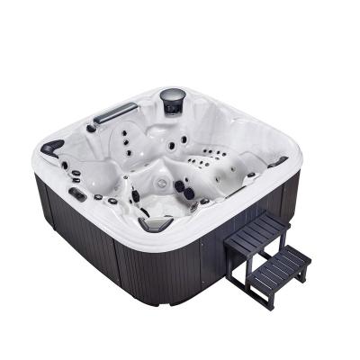 China Modern 80 Jets 1 Salon Spa Hydraulic Fiberglass Hot Tub Shells Pool And Spa Prices for sale