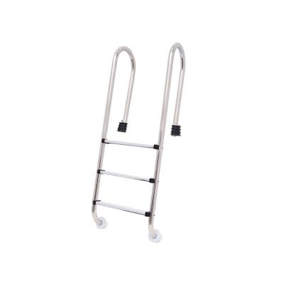 China Swimming Pool Accessories MU Series Stainless Steel Pool Railings Eco - Friendly Ladder for sale