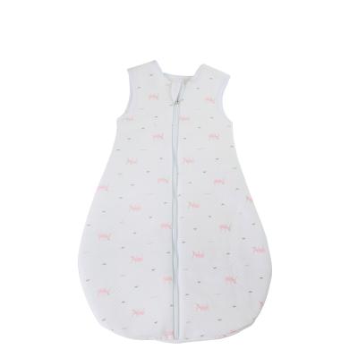 China Portable Sleeveless Breathable Cotton Baby Sleep Cover Bag for sale