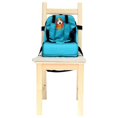 China Polyester Premium Quality Kid Travel Soft Foldable Booster Seat for sale