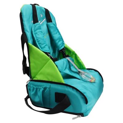 China Modern Outdoor Travel Portable Folding Diaper Bag Baby Booster Seat for sale