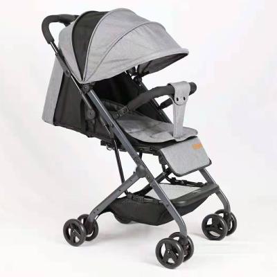 China Polyester factory direct wholesale cheap single pram compact baby stroller for sale