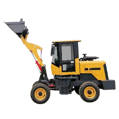 China Small Ditch Digger With Front Loader Electric Easy Control Operation Hydrostatic Transmission For Small Loader for sale