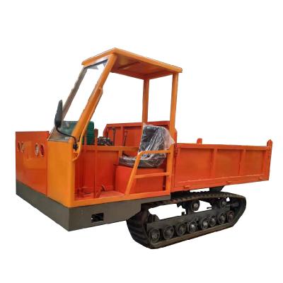 China Engineering Track Factory Outlet Crawler Dump Dump Semi Trailer Machine for sale