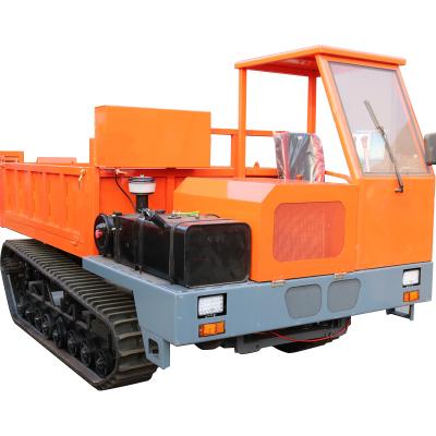 China Construction Track Self Loading Mini Dumper Mining Crawler Transporter Exterior for sale