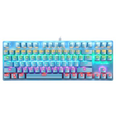 China 87 Keys Quality 2020 Hot Selling New Low Price Guaranteed Mechanical Gaming Keyboard Model for sale