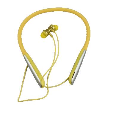 China Magnetic Design Manufacturer Competitive Price New Design Portable Radio Sports Neckband Band Earphones for sale