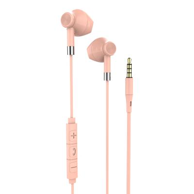 China Volume Control Comfortable Wearing Comfortable Wearing Universal With Microphone In-Ear Earphone Wired for sale