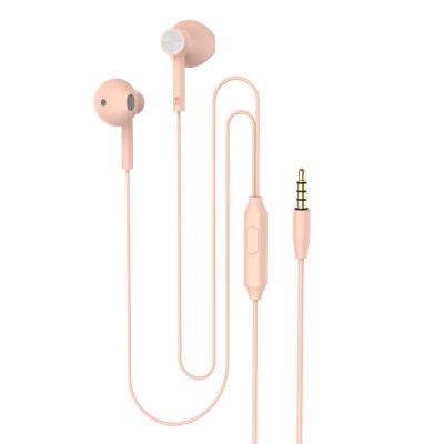 China 2021 Custom Noise-Canceling Gaming In-Ear Comfortable Wearing Bass Headset Wired Earphone Stereo for sale