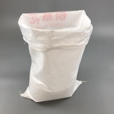 China Hot sale rice fertilizer flour flour sugar bag 50kg pp woven waterproodf bag for sale