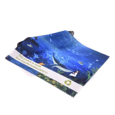 China Custom Microfiber Glass Cleaning Cloth Glasses Screen Glass Clean Cloth 12# for sale