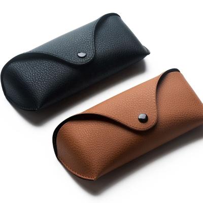 China PU Eye Glasses Case Custom Logo Sunglasses Storage Case For Eyeglasses for sale