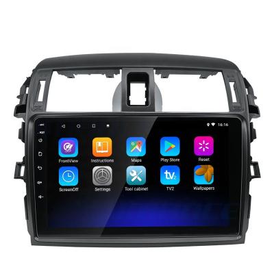 China 9 inch DVD Player Dash Radio Android Stereo Multimedia GPS Factory Car Video For Toyota Corolla 2008 2009 2010 2011 for sale