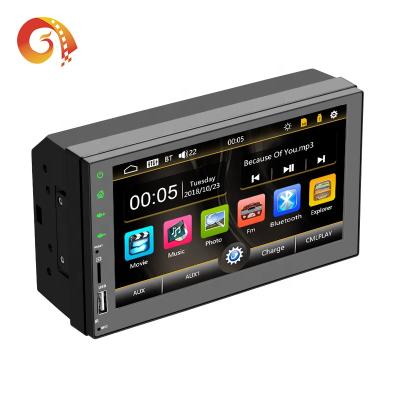 China Car Dash Multimedia MP3 MP4 MP5 Stereo Player Supports Rear View Camera Car Radio for sale