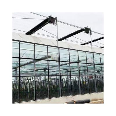 China Eco Friendly Greenhouse Glass Panels Glass Greenhouses For Agriculture for sale