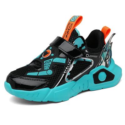 China Breathable Kids Shoes Cartoons Sneakers For Boys Girls Sports Shoes Lightweight Running Kids Leather Waterproof Casual Walking Shoes for sale