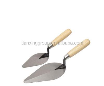 China Construction tool masonry trowel with wooden handle for sale