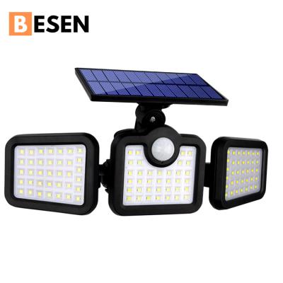 China BESENAI Garden High Quality IP66 30w 60w 90w Outdoor Waterproof Integrated Street Light Led Solar Garden Light for sale