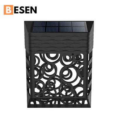 China Garden BesenLed Plant PVC Garden Lighting Outside Post 50Mm X 4X4 White Landscape Led Solar Fence Light for sale