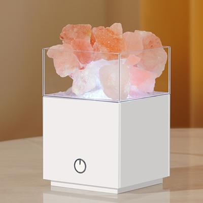 China Art Wholesale High Quality Usb Folk Ion Crystal Salt Lamp Night Light Natural Negative for sale