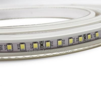 China 2400k LANDSCAPE Warm White Flexible Lighting 2700k 220v 20w 240v 3014 Smd 4014 100meter 230v AC 100m/roll led strip light 220-240v for sale