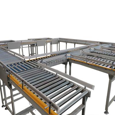 China Heavy Duty Steel Oil Roller Conveyor System Drive By Drum Motor for sale