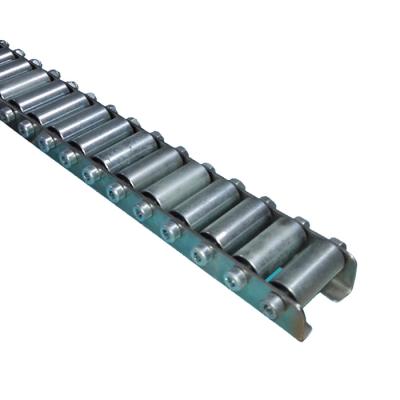 China Heavy Duty Conveyor Roller Oil Skate Roller Steel Track Heavy Loading Heavy Duty Wheel Conveyor for sale