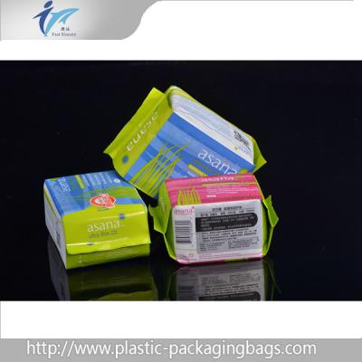 China Compounded Material Sanitary Napkin Packaging Bags Enviornmentally Friendly for sale