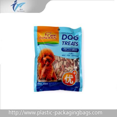 China Recyclable Moisture Proof With Zipper Pet Food Packaging Bags for sale