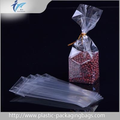 China Clear square Block Bottom Bags opp plastic food packaging bag accept OEM/ODM for sale