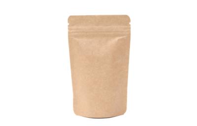 China Kraft Paper Stand up Tea Packaging Bags , Stand up Bag for sale