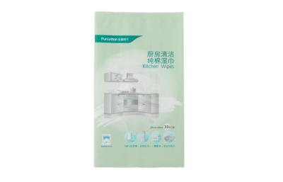 China Kitchen Wet Wipes Packaging Heat Seal With Gravure Printing for sale