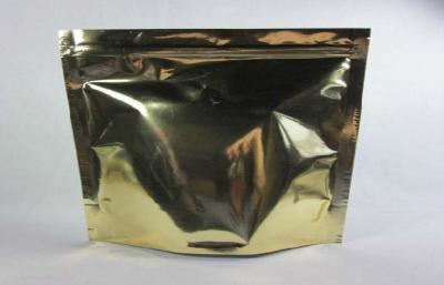 China Aluminum Foil Coffee Bag Packaging Zipper Top Gravure Printing , One Side Clear for sale