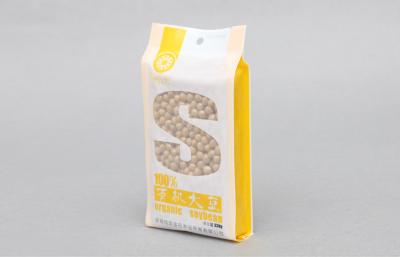 China Plastic Custom Rice Pouch with Heat Seal and Gravure Printing  for sale